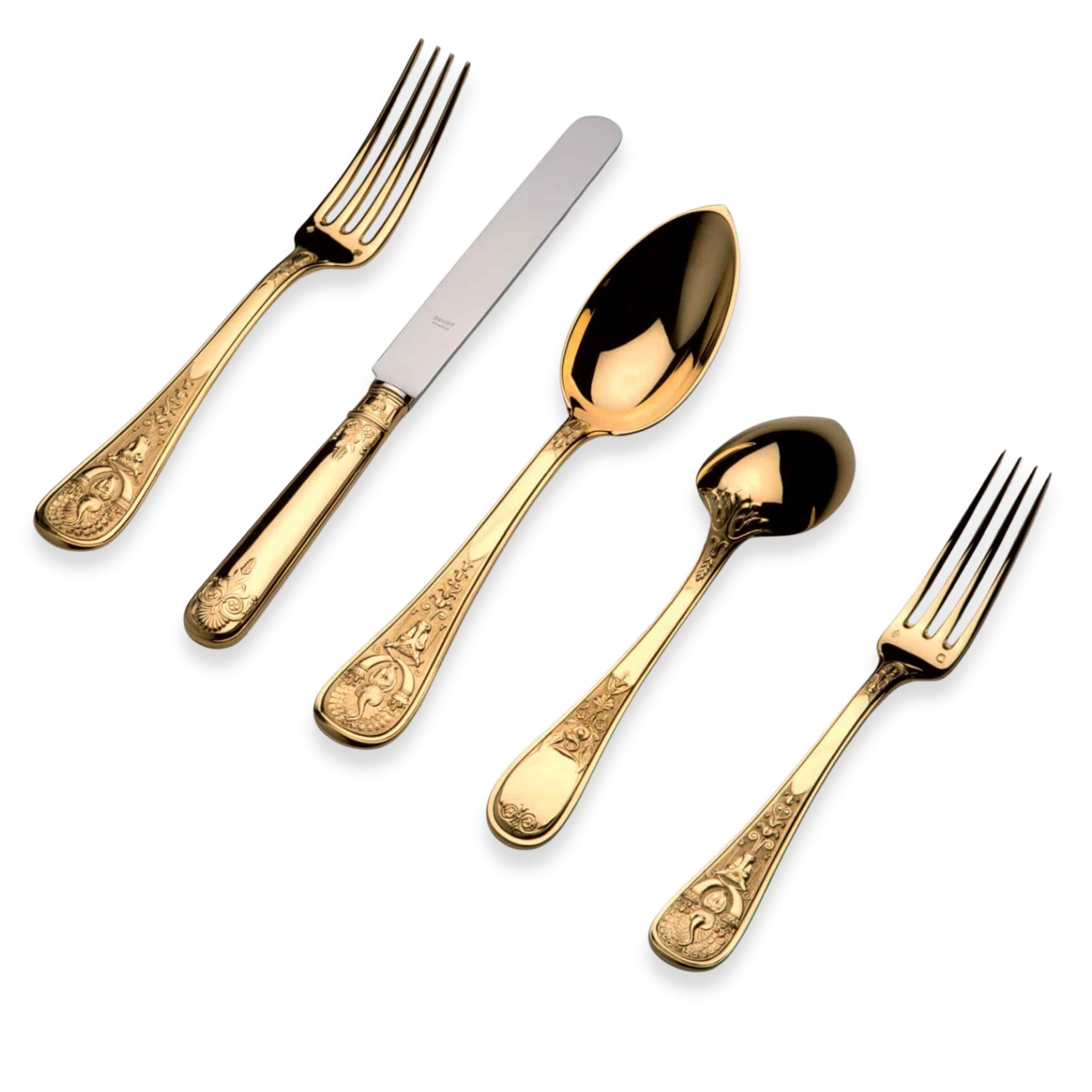 Odiot Laetitia Cutlery Vermeil Collection | The Lanam Shop