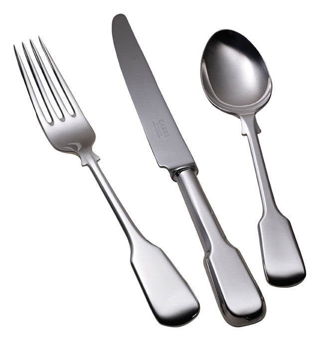 Plain Fiddle Cutlery Collection in Sterling