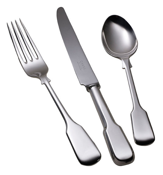 Plain Fiddle Cutlery Collection in Sterling