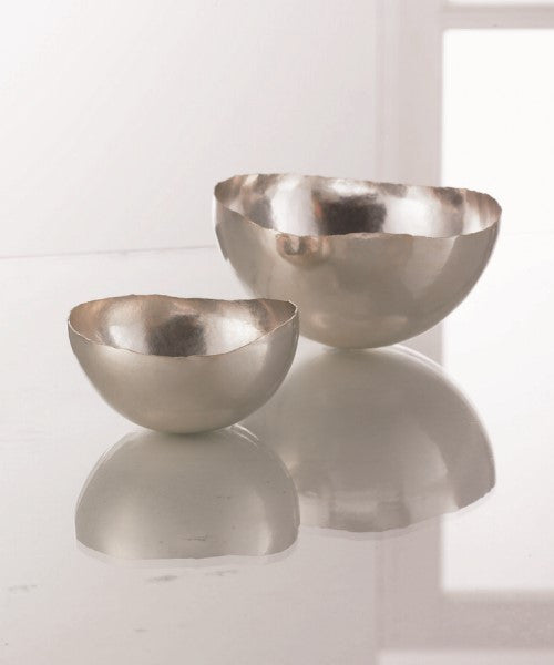 Martelé Abstract Bowl Collection in Sterling