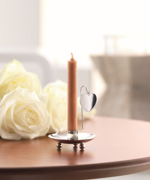 Robbe & Berking Sterling Silver Heart Candleholder