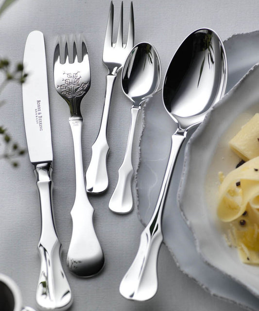 Robbe & Berking Old Copenhagen (Alt-Kopenhagen) Sterling Silver Flatware Collection