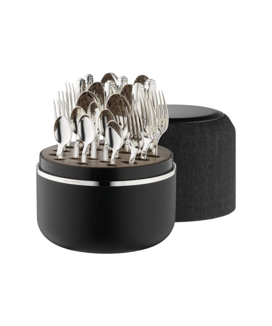 Robbe & Berking Art Deco THE BOX with Polished Knife Blades in Sterling Silver