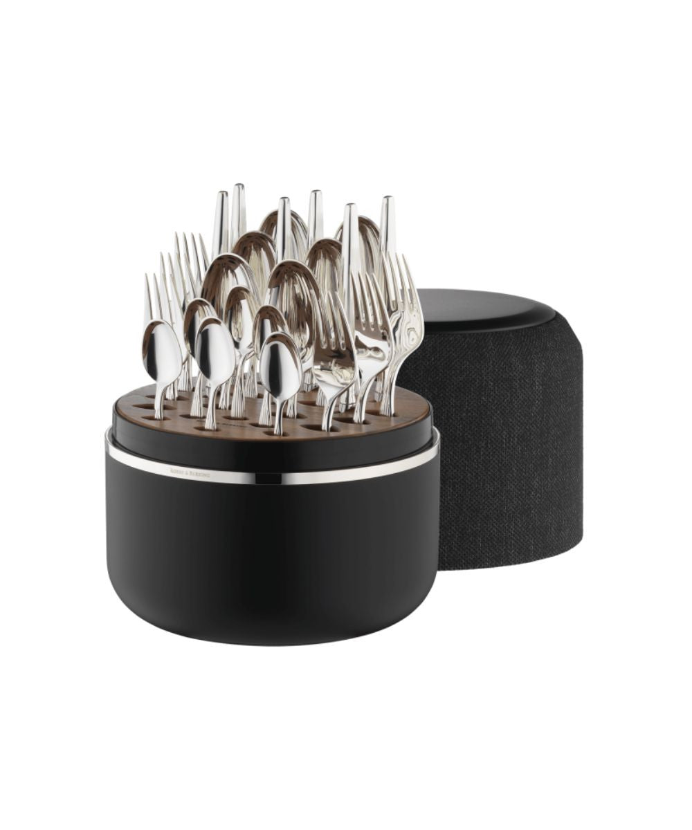 Robbe & Berking Metropolitan THE BOX with Polished Knife Blades in Sterling Silver