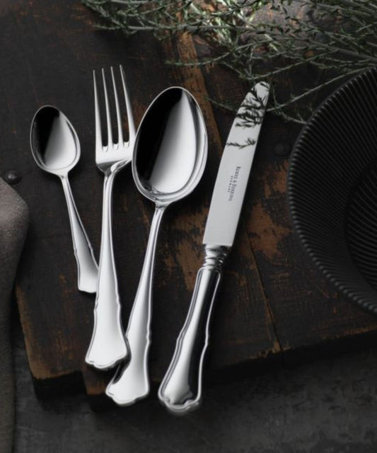 Robbe & Berking Old Chippendale (Alt-Chippendale) Sterling Silver Flatware Collection