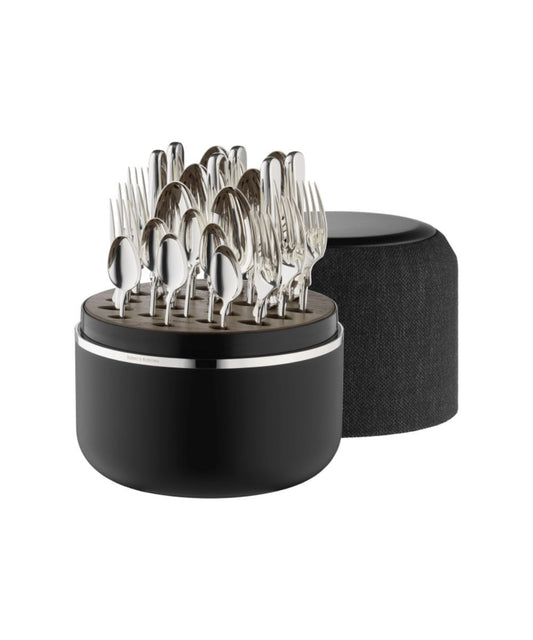 Robbe & Berking Spade (Spaten) THE BOX with Polished Knife Blades in Sterling Silver