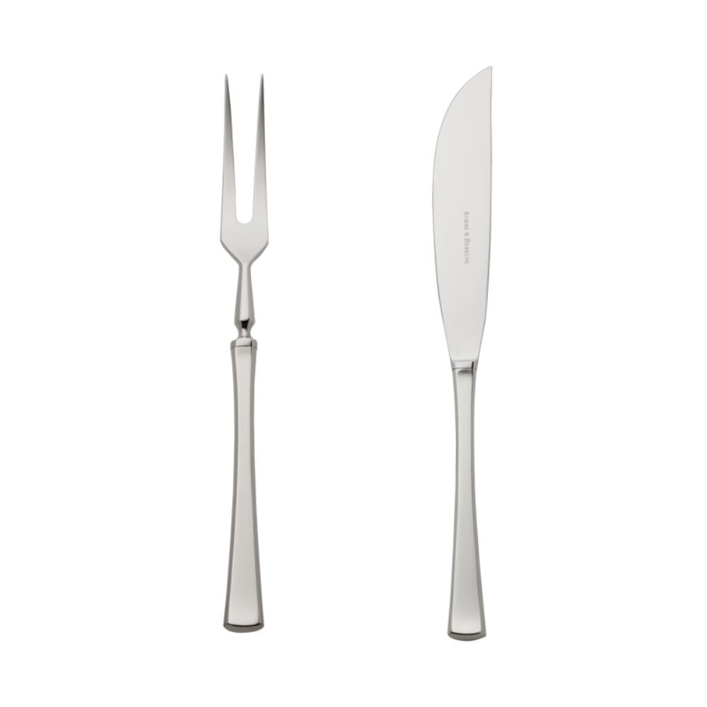 Robbe & Berking York Stainless Steel Carving Set (Carving Fork & Knife)