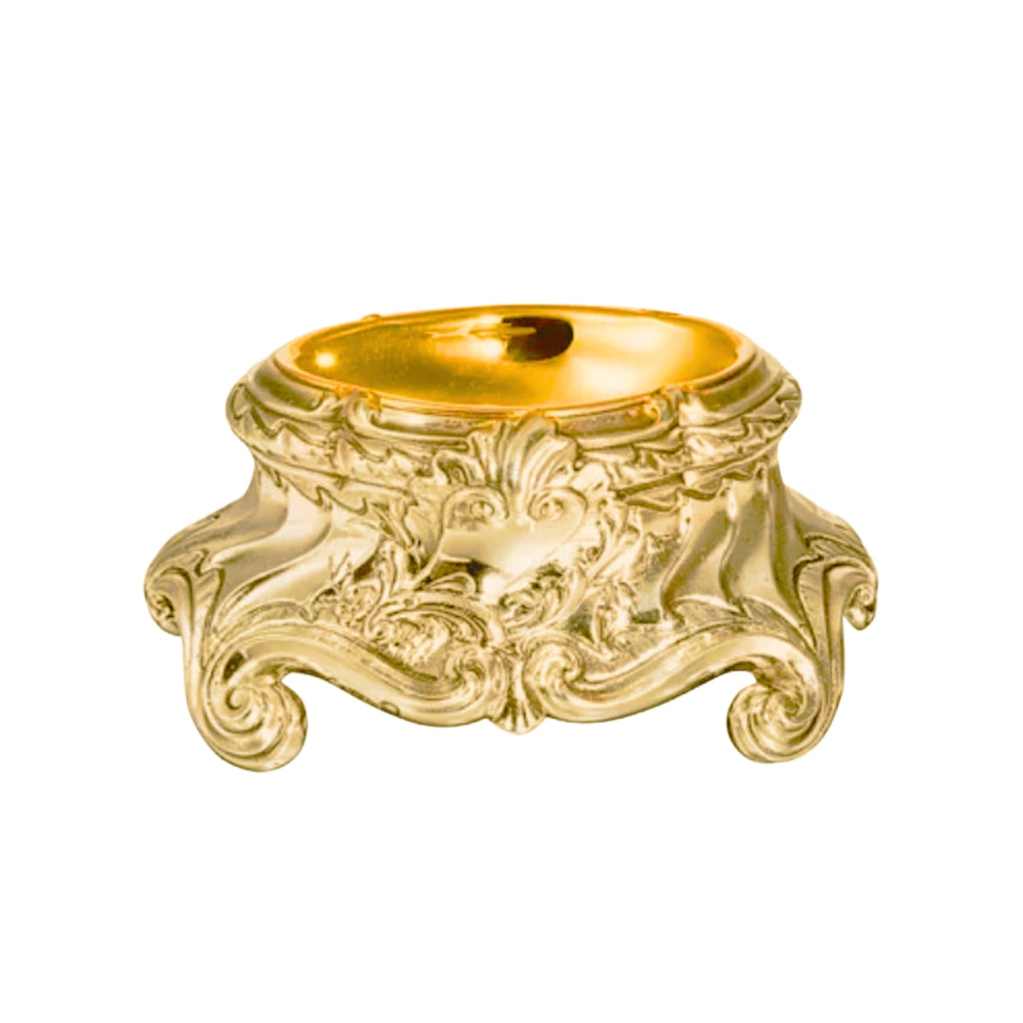 Rocaille Sterling Silver Salt Cellar