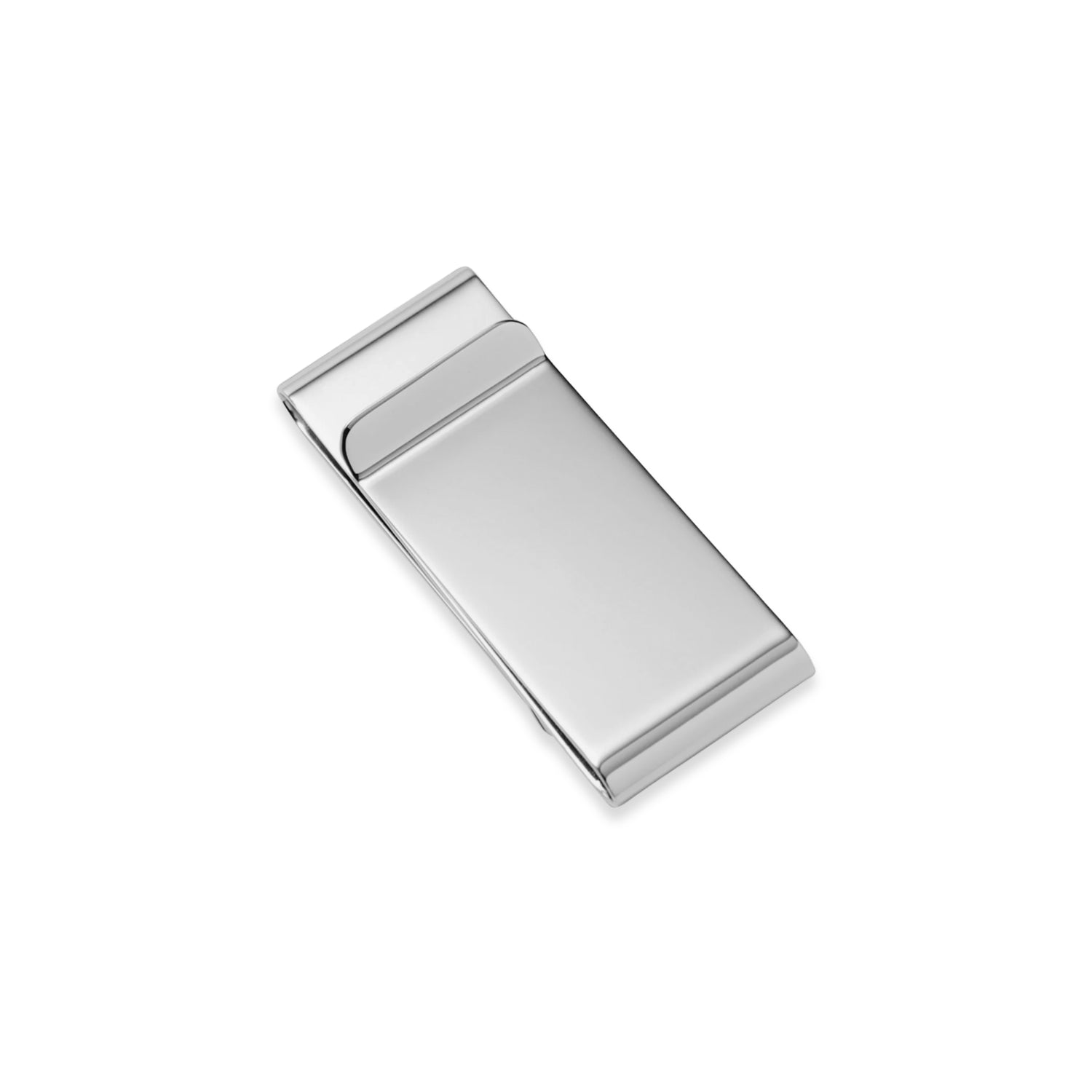 Sterling Silver Double Sided Money Clip