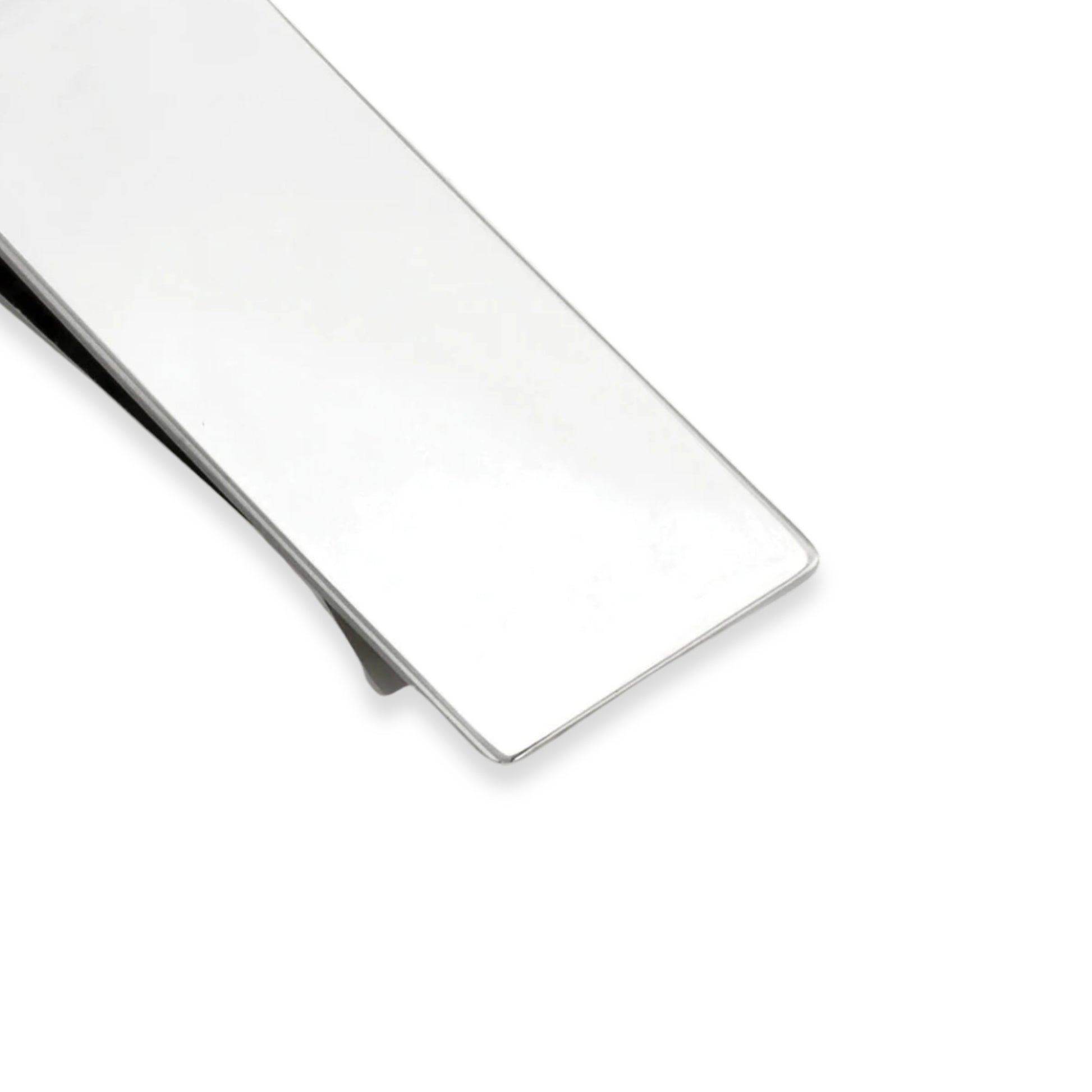 Sterling Silver Money Clip with Plain Front