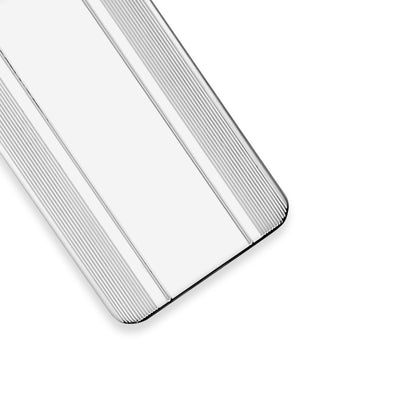 Sterling Silver Money Clip with Racing Line Design