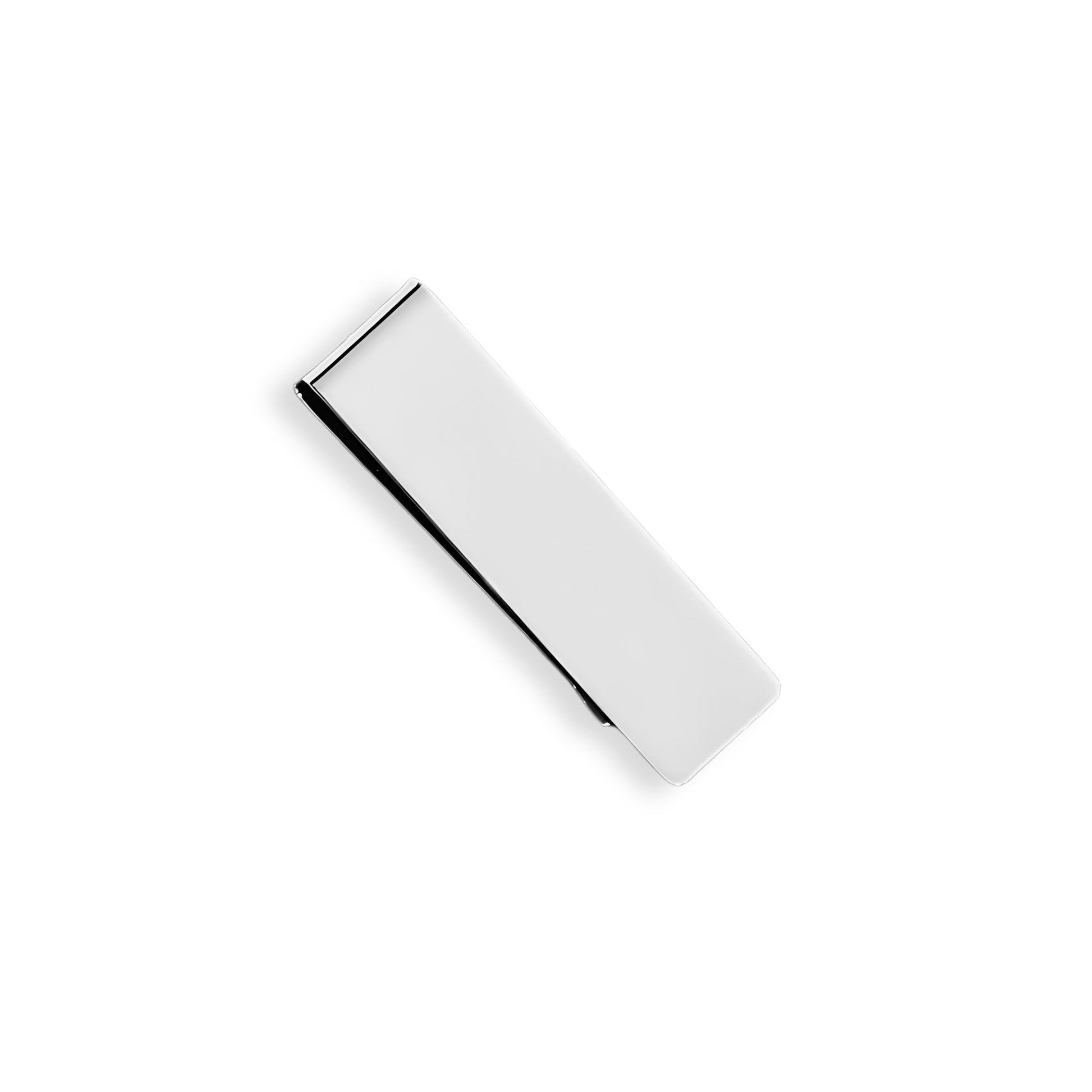 Sterling Silver Narrow Money Clip with Plain Front