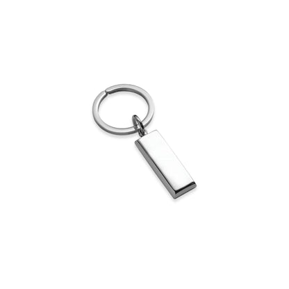 Carrs Silver Sterling Silver Ingot Style Key Fob