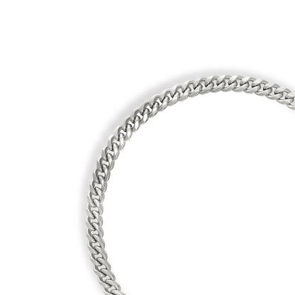 Sterling Silver Thick Tie Chain