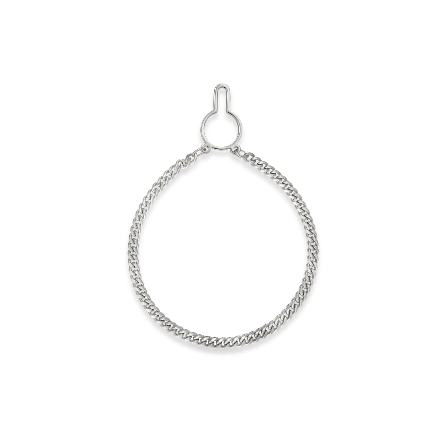 Sterling Silver Thick Tie Chain