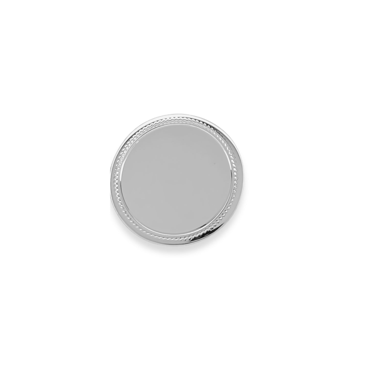 Sterling Silver Engine Turned Blazer Button | The Lanam Shop