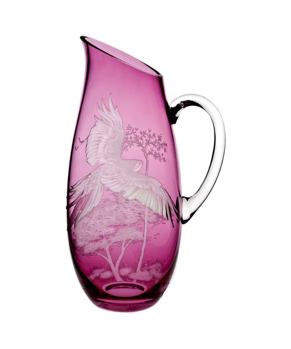 "Earth" Crystal Pitcher (Rainforest)