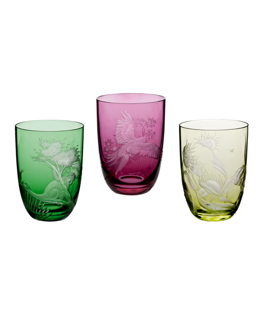 "Earth" Crystal Tumbler Collection (Rainforest)