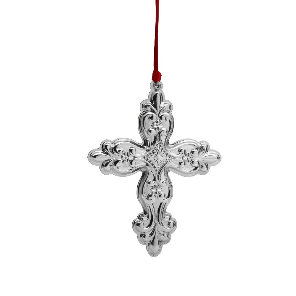 Towle 2024 Sterling Silver Cross Ornament - 31st Edition