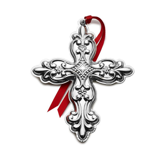 Towle 2024 Sterling Silver Cross Ornament - 31st Edition