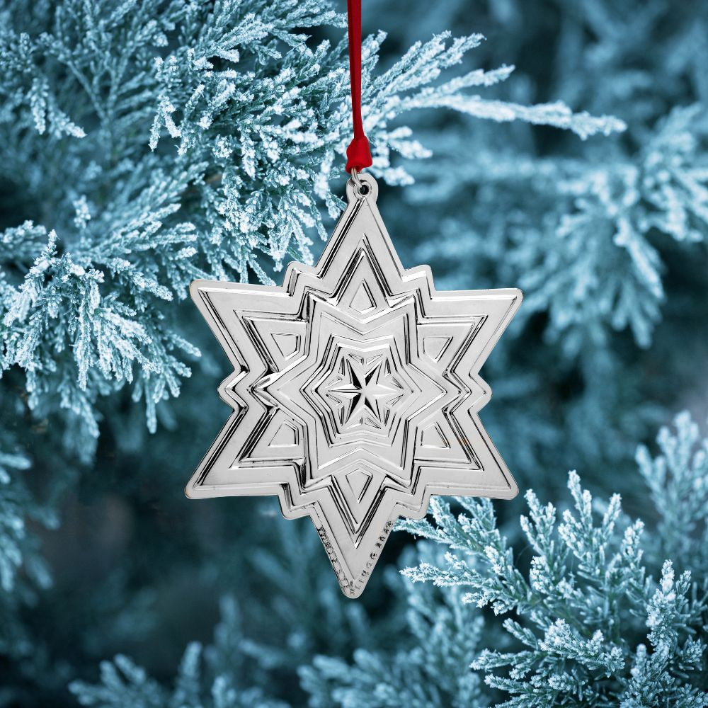 Towle 2024 Sterling Silver Star Ornament - 28th Edition