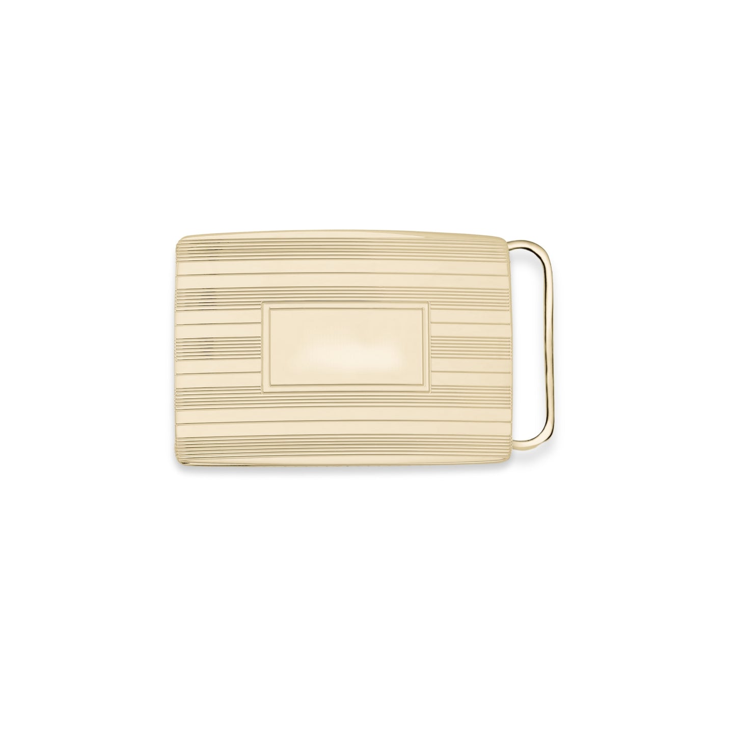 Vermeil Engine Turned Belt Buckle | The Lanam Shop