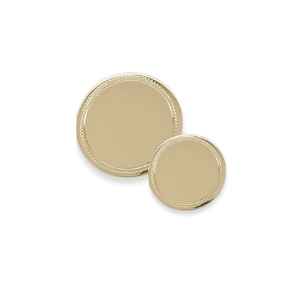 Vermeil Engine Turned Blazer Button | The Lanam Shop