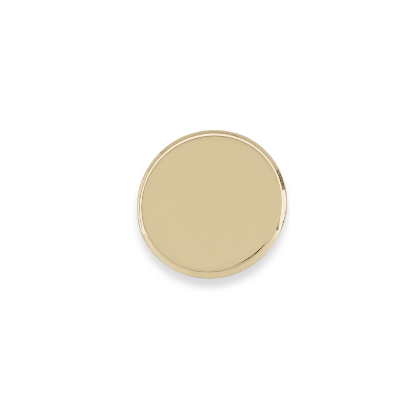 Vermeil Plain Blazer Button | The Lanam Shop