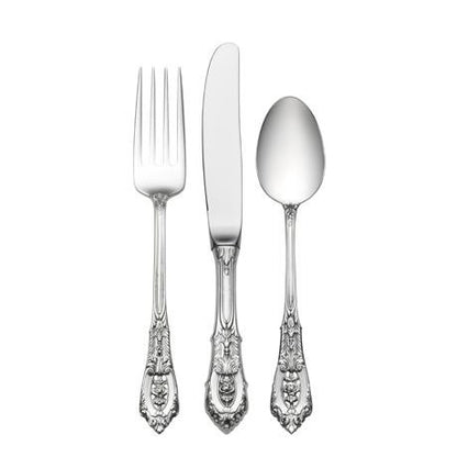 Wallace Rose Point Child's Cutlery Set in Sterling Silver