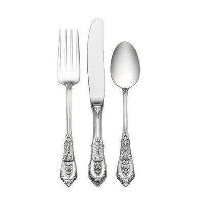 Rose Point Child's Sterling Silver Flatware Set