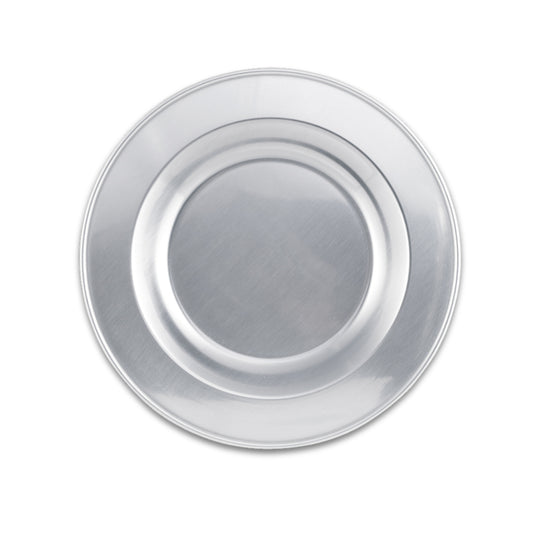Child's Formal Pewter Plate
