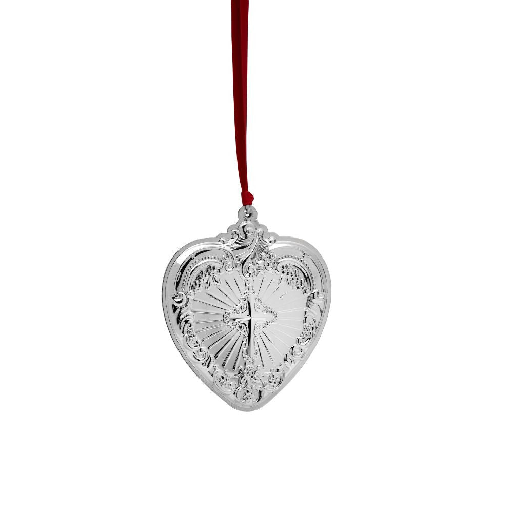 Wallace 2024 Sterling Silver Grande Baroque Heart - 33rd Edition