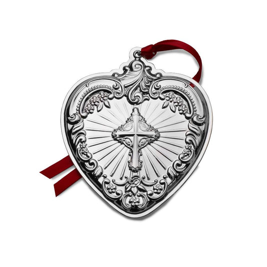 Wallace 2024 Sterling Silver Grande Baroque Heart - 33rd Edition