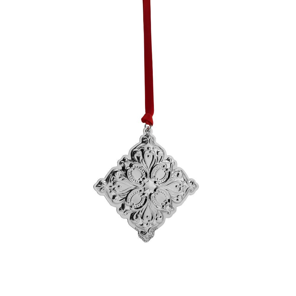 Wallace 2024 Sterling Silver Grande Baroque Snowflake Ornament - 27th Edition