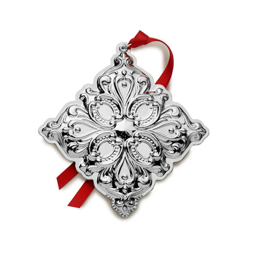 Wallace 2024 Sterling Silver Grande Baroque Snowflake Ornament - 27th Edition