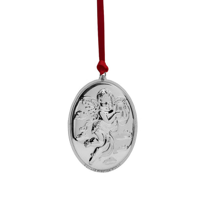 Wallace Silversmiths 2024 Sterling Silver Grande Baroque Angel Ornament - 24th Edition