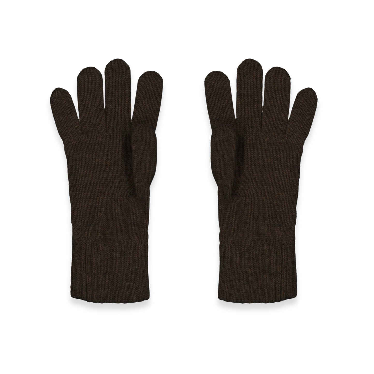 Women's Cable Knit Cashmere Gloves in Ebony