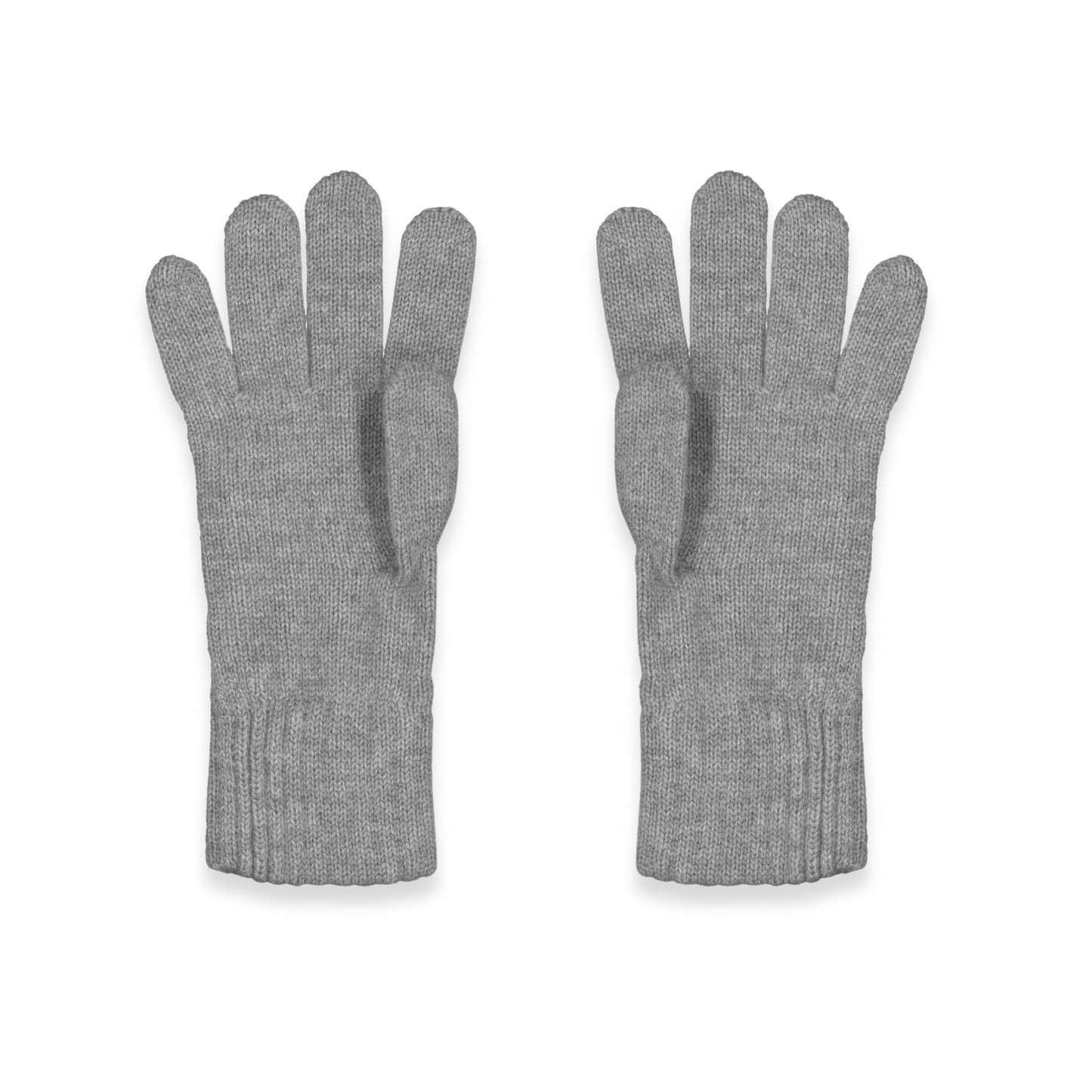 Women's Cable Knit Cashmere Gloves in Flannel