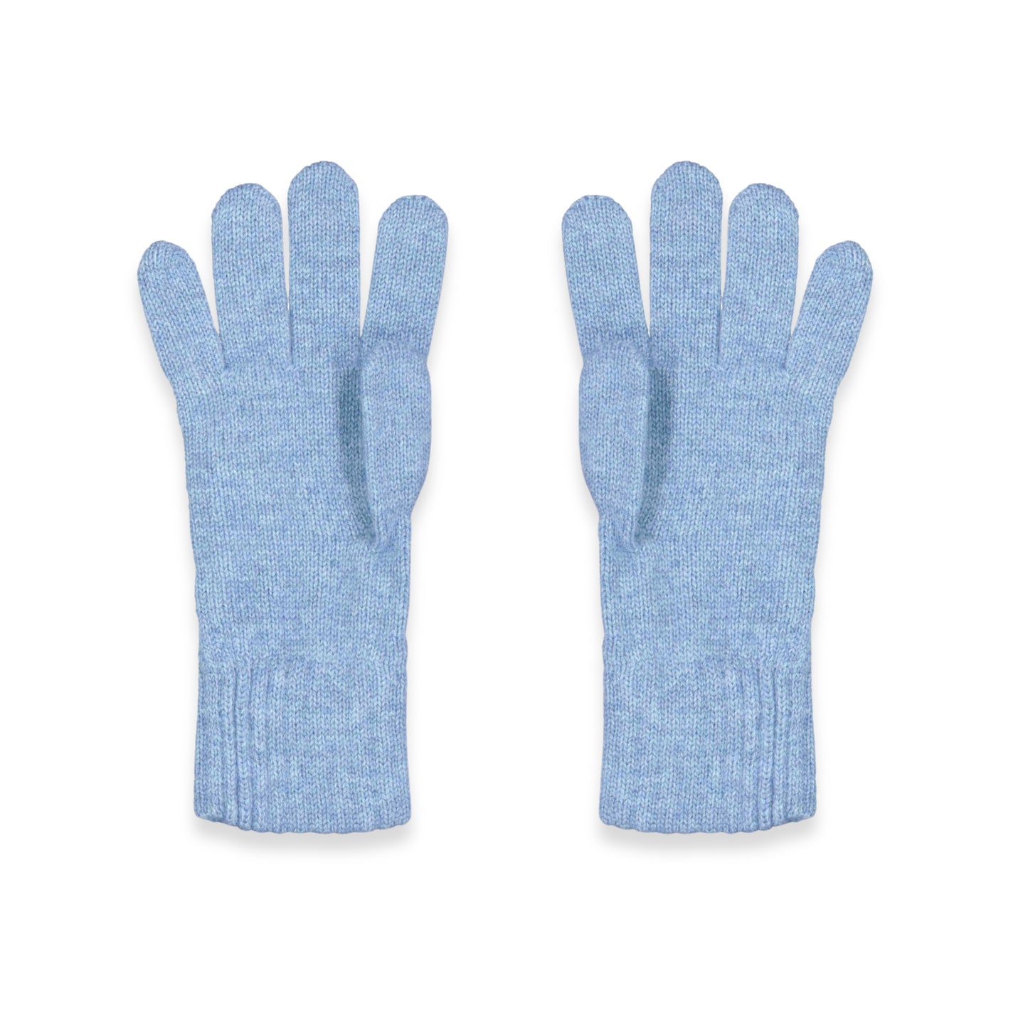 Women's Cable Knit Cashmere Gloves in Hyacinth