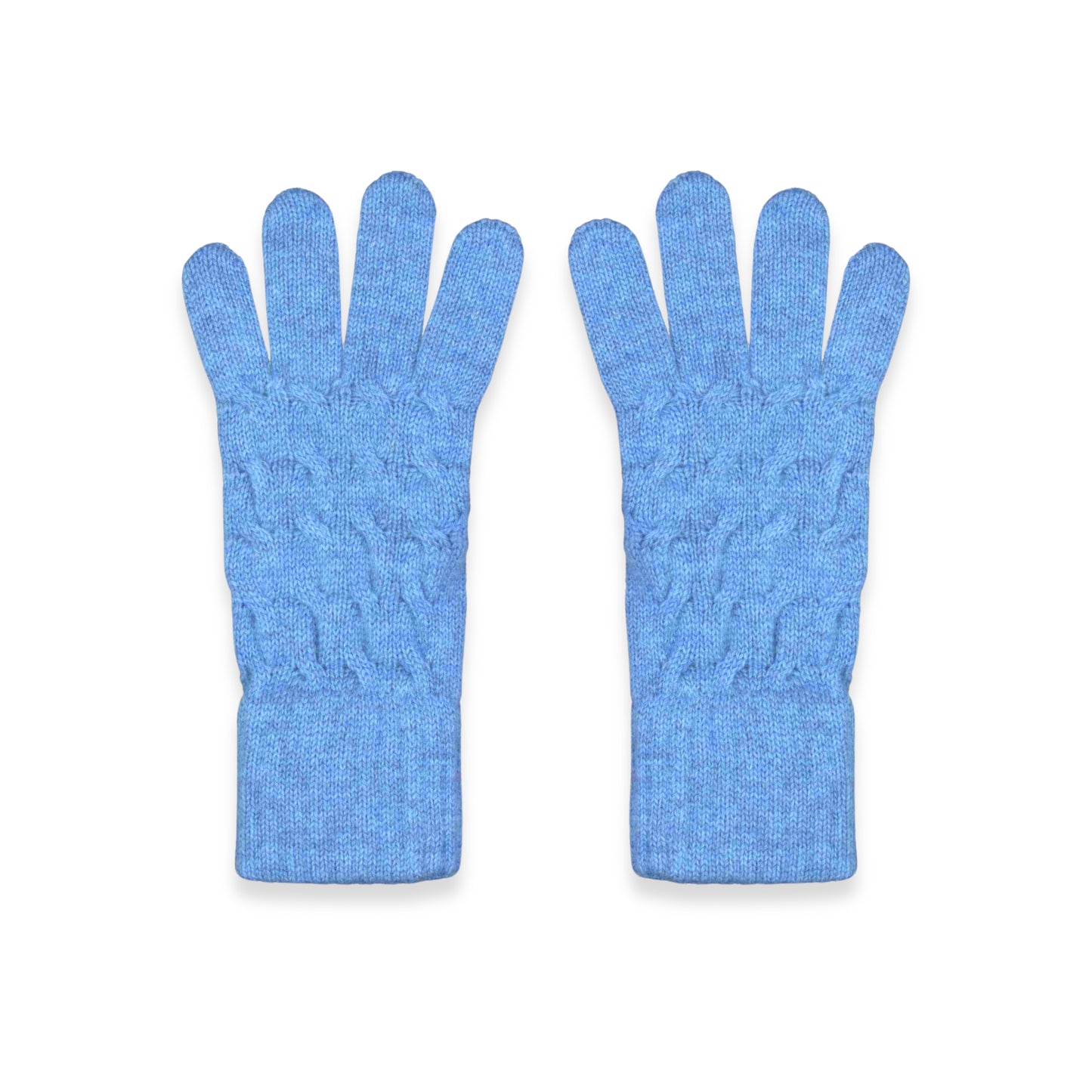 Women's Cable Knit Cashmere Gloves in Isfahan