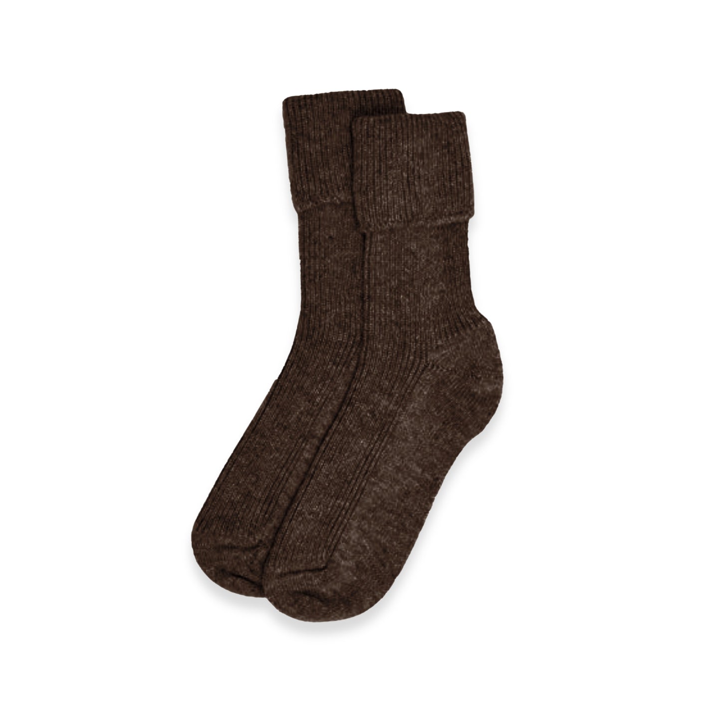 Women's Cashmere Socks in Ebony