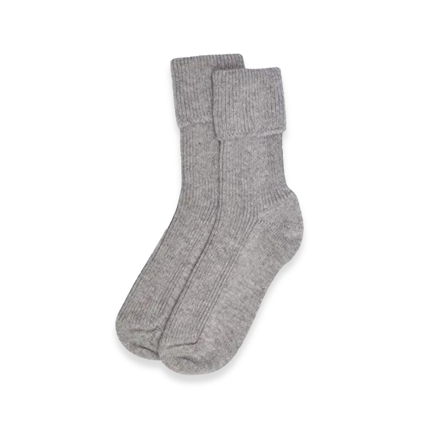 Women's Cashmere Socks in Flannel