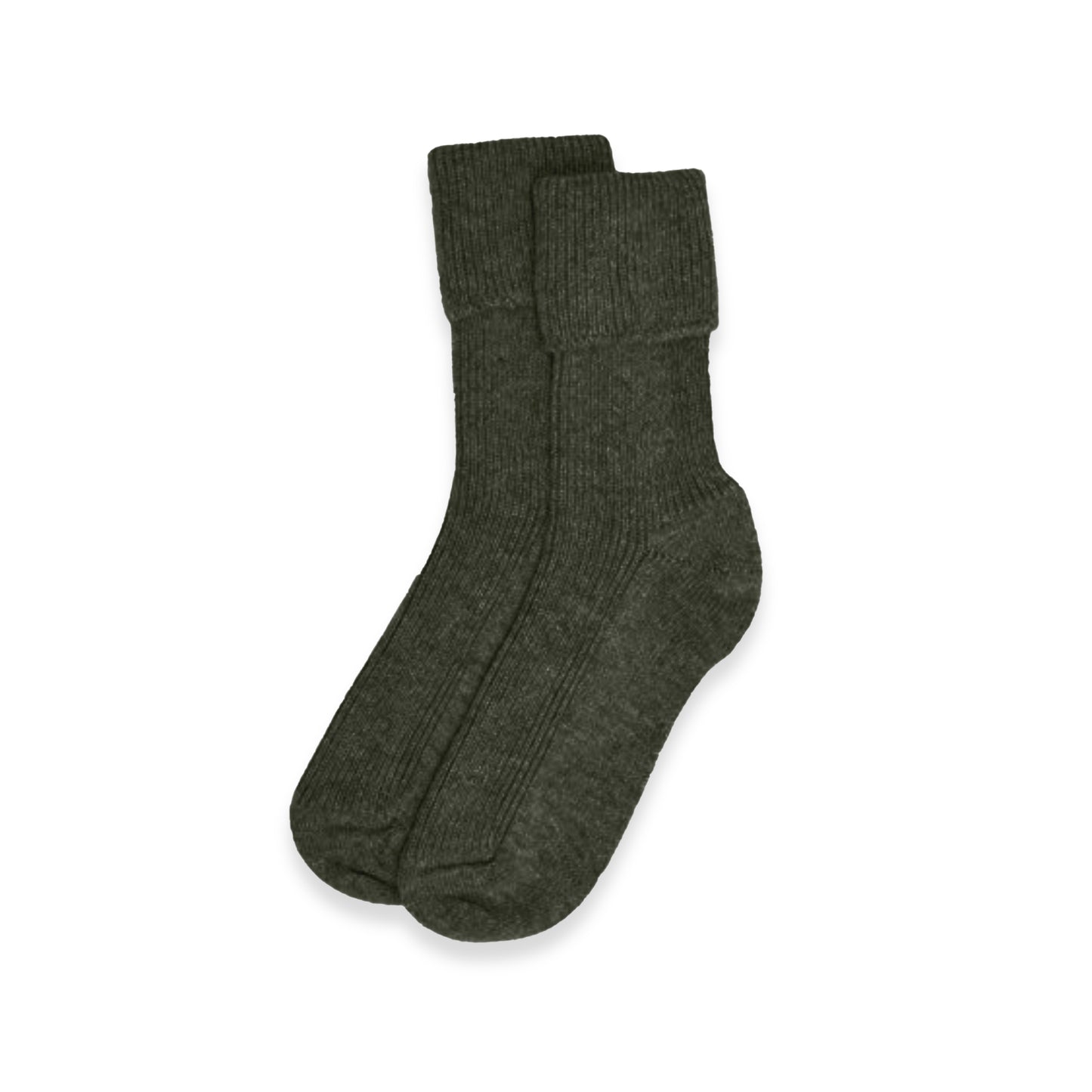 Women's Cashmere Socks in Loden