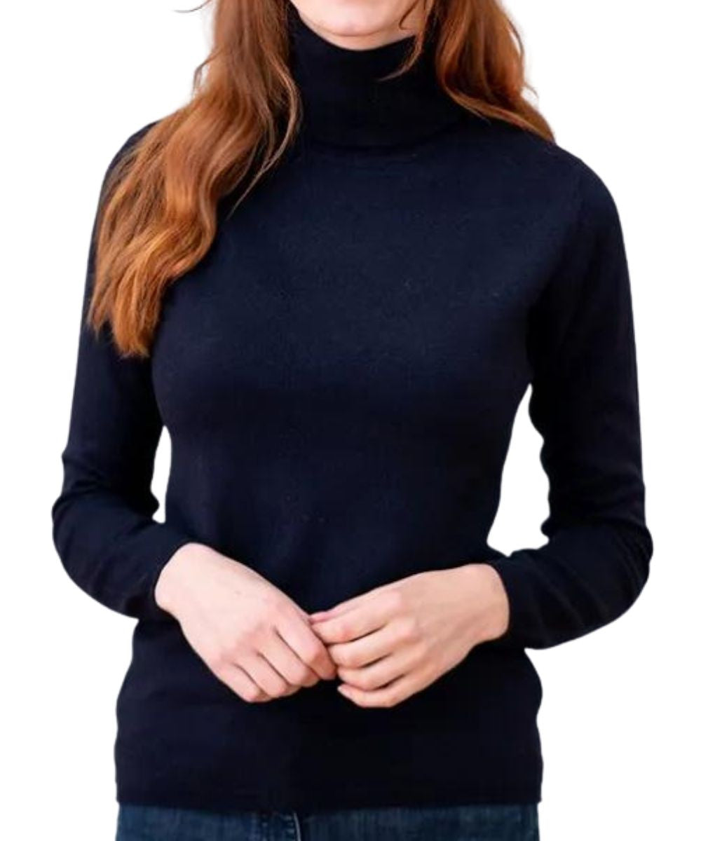 Women's Cashmere Turtleneck Sweater