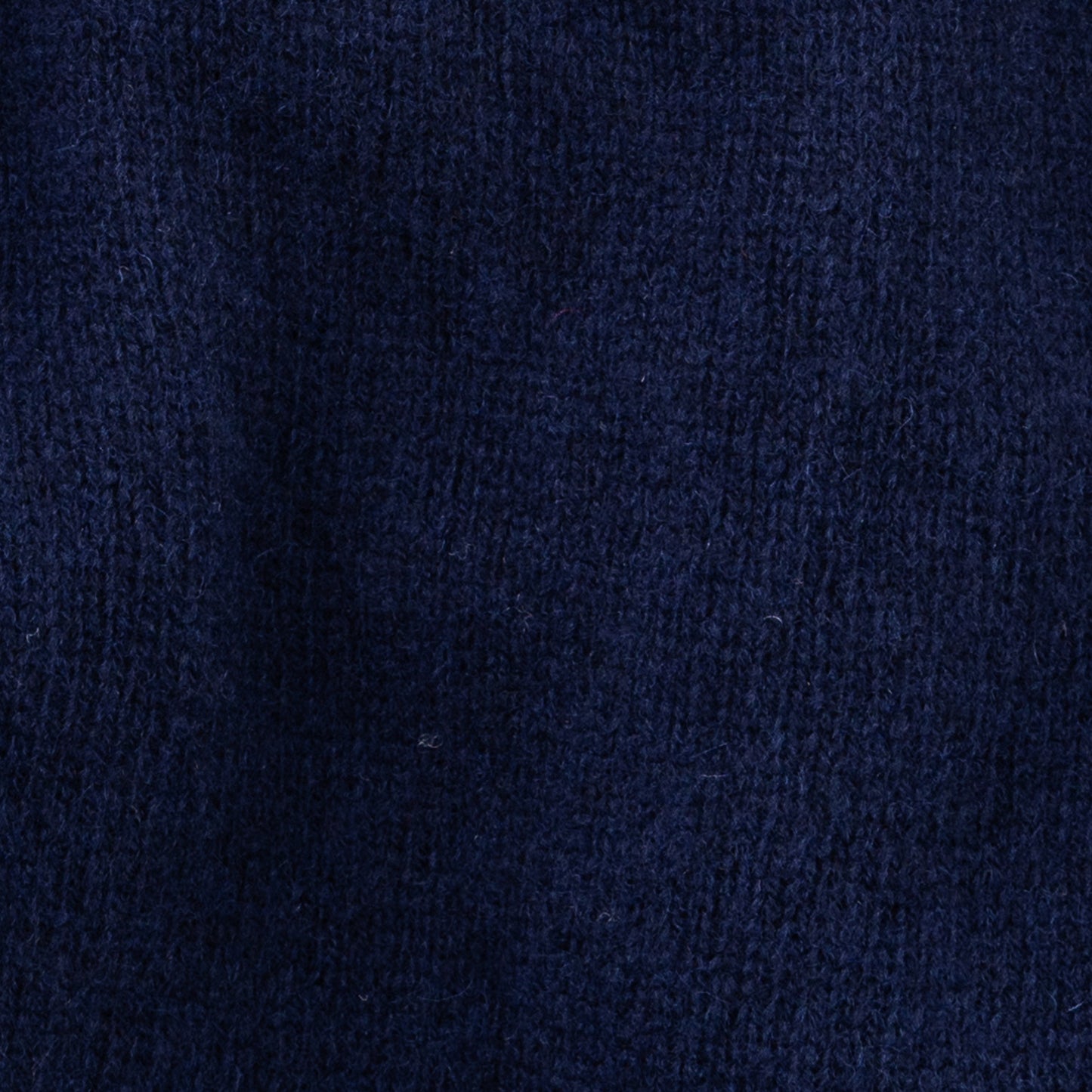 Women's North Star Shetland Wool Crew Neck Sweater | Navy Blue