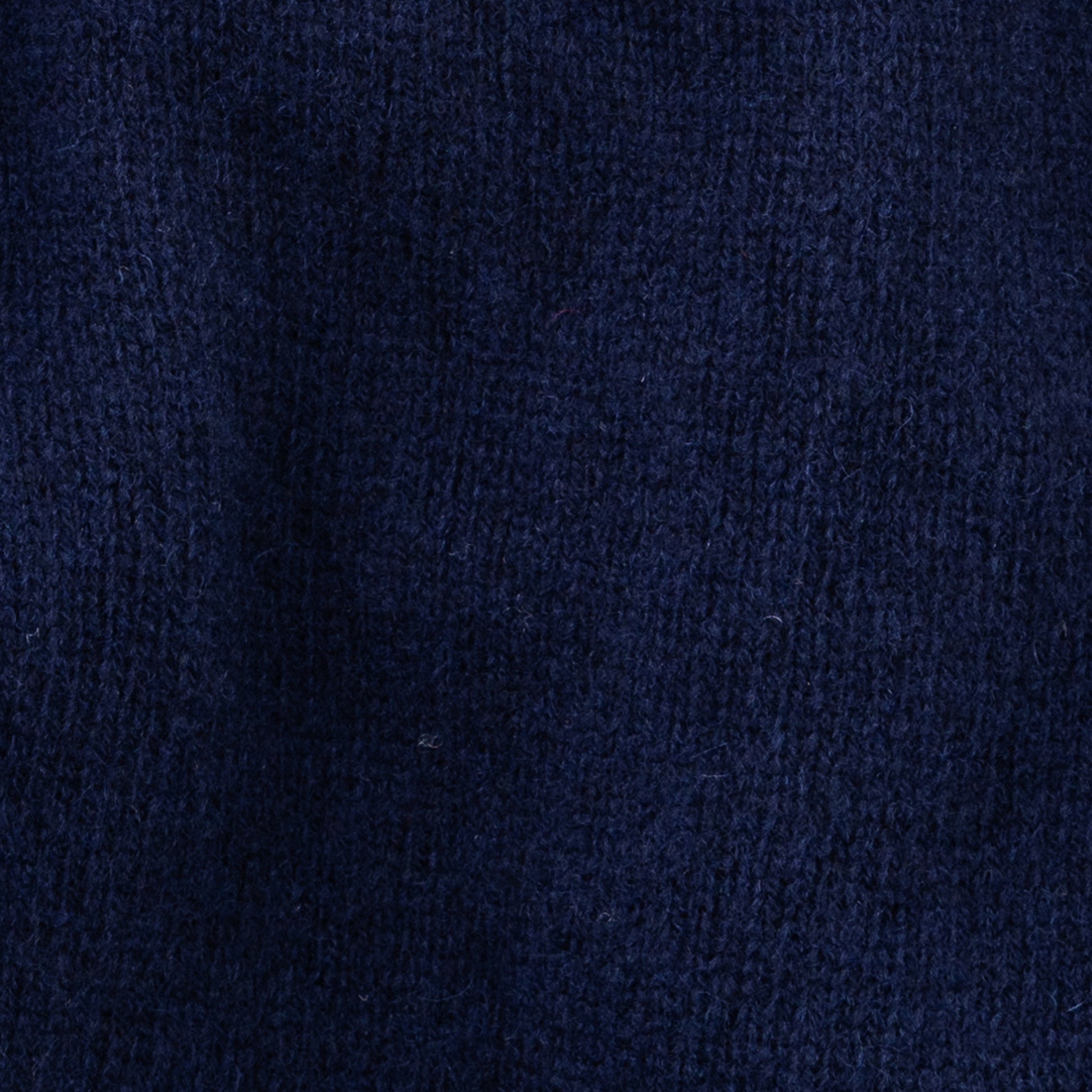 Women's North Star Shetland Wool Crew Neck Sweater | Navy Blue