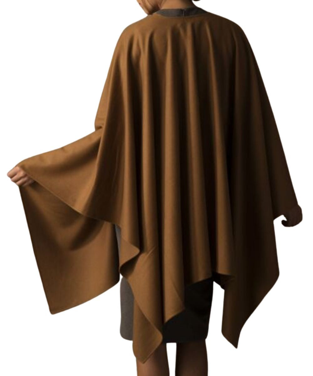 Women's Pure Vicuña Cape in Natural