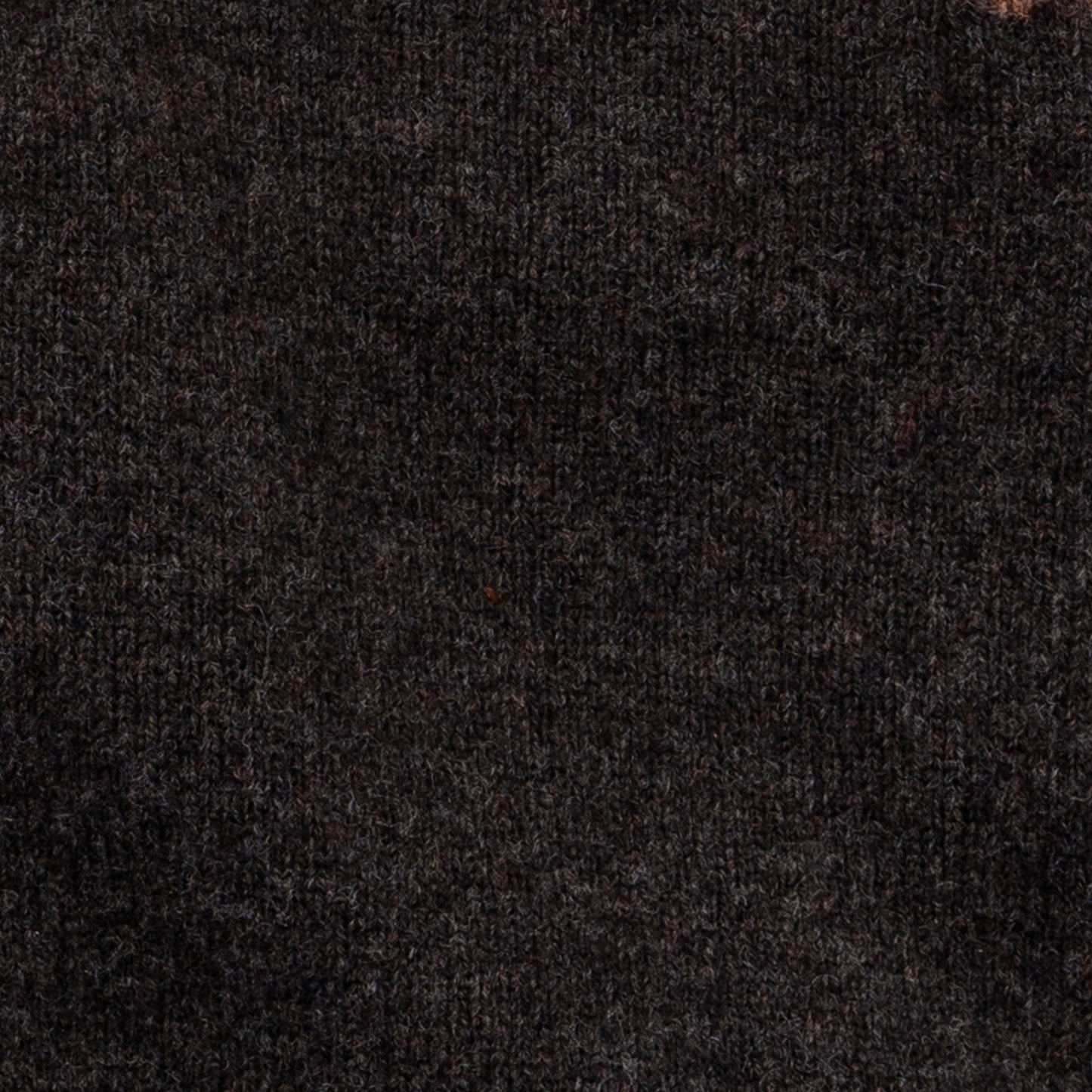 Women's Super-Fine Geelong Lambswool Multi North Star Fair Isle Yoke Cardigan | Cocoa Brown