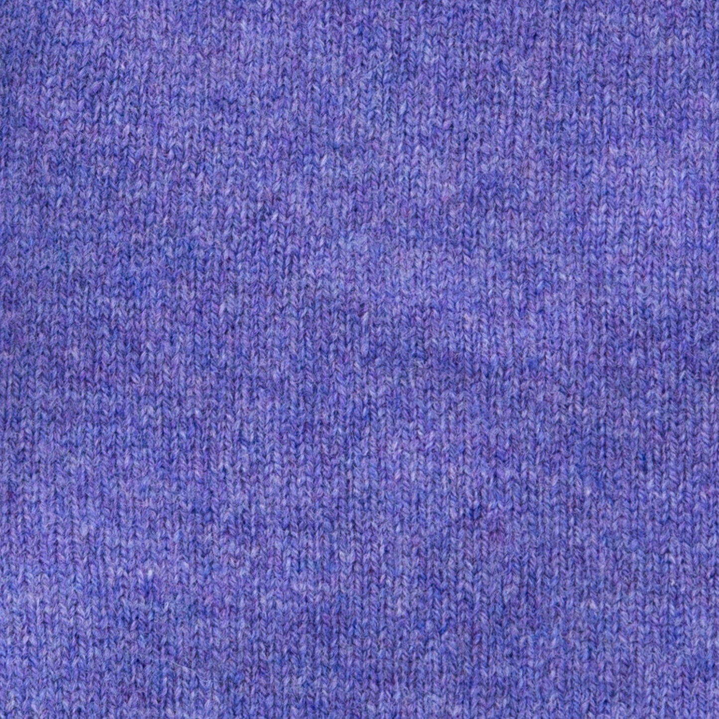 Women's Super-Fine Geelong Lambswool North Star Fair Isle Yoke Sweater | Royal Purple Heather