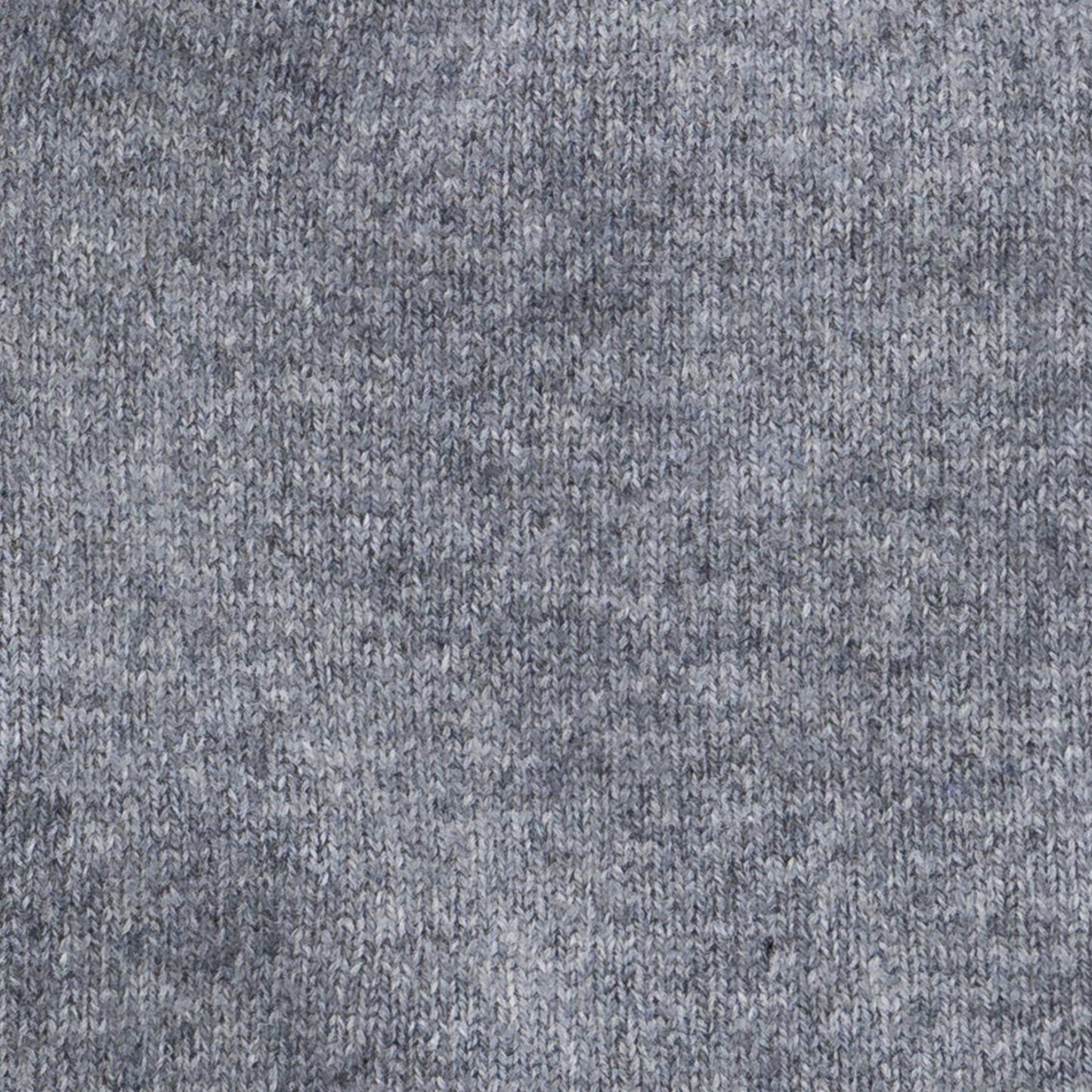 Women's Super-Fine Geelong Lambswool Two-Tone Fair Isle Yoke Sweater | Flannel Grey